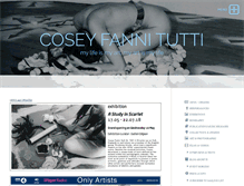 Tablet Screenshot of coseyfannitutti.com